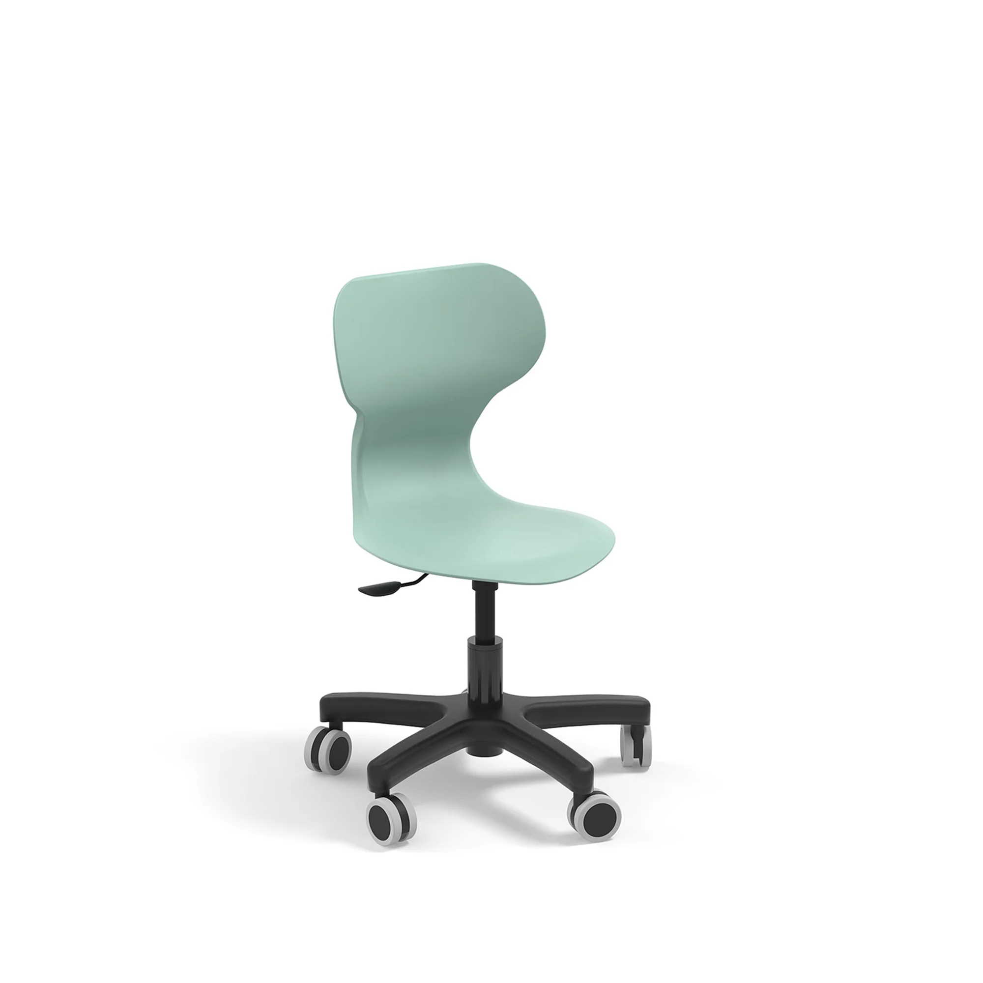 Chairs with Wheels for Teacher in Mint Green