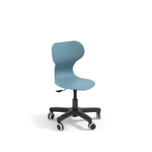 Chairs with Wheels for Teacher in Blue