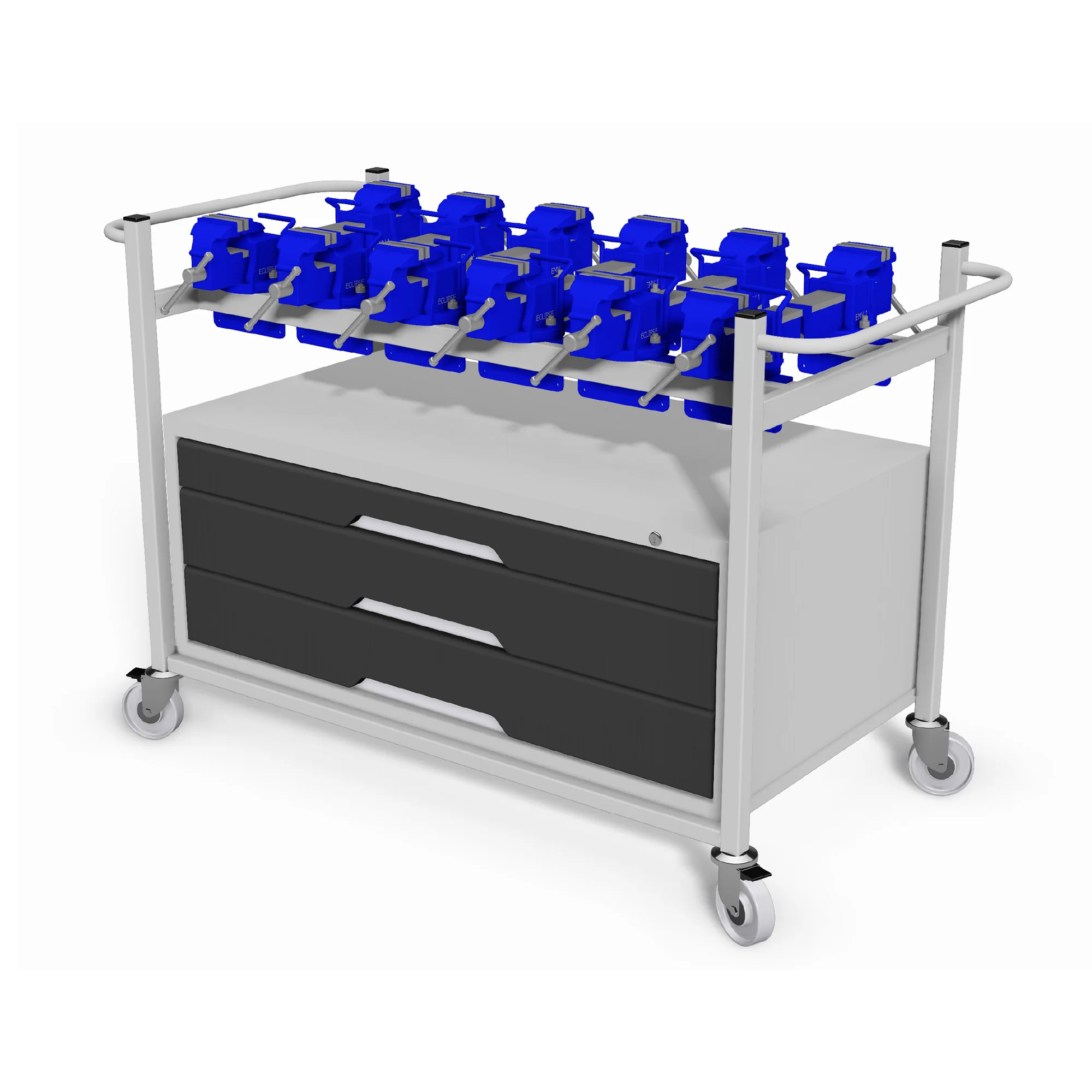 Vice Transport Trolley with 3 Drawers